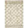 Benyam Hand Tufted Nz Wool/Cotton Geometric Rug in Ivory/Green