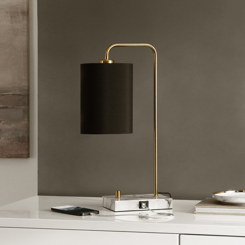 Mylinh Metal USB Table Lamp