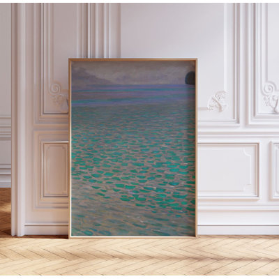 On Lake Attersee by Gustav Klimt - No Frame Print