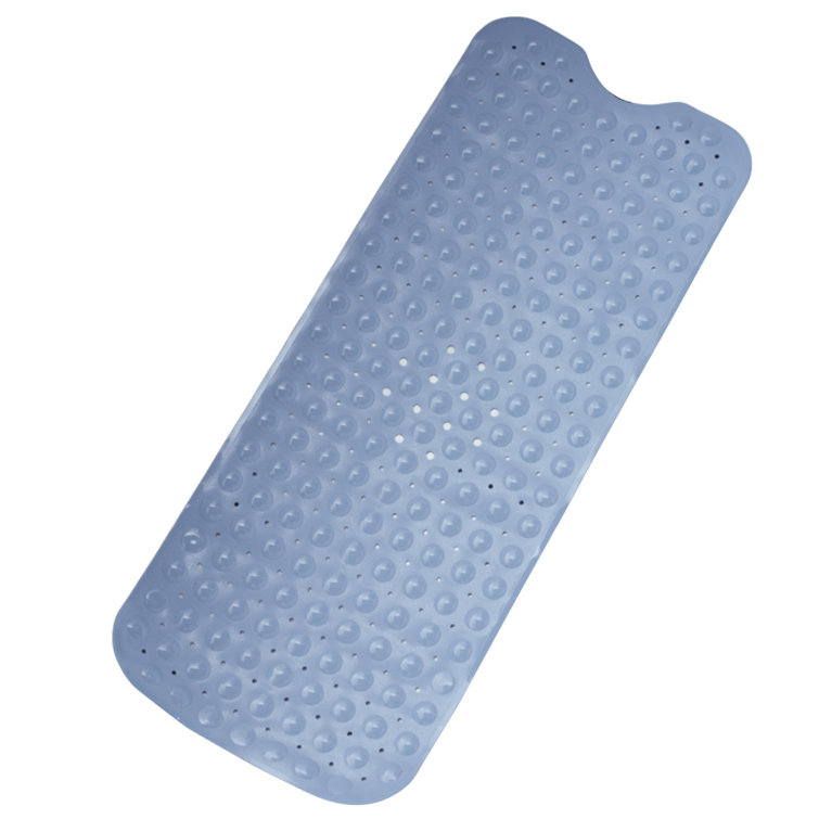 Comfy and Anti-Slip Rubber Bath Mat for Bathrooms 