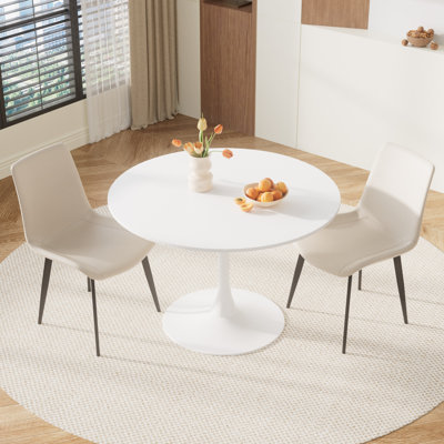 Small Round Pedestal Dining Set