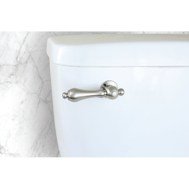 Levier de réservoir de toilette à fixation avant Kingston Kingston, Nickel brossé