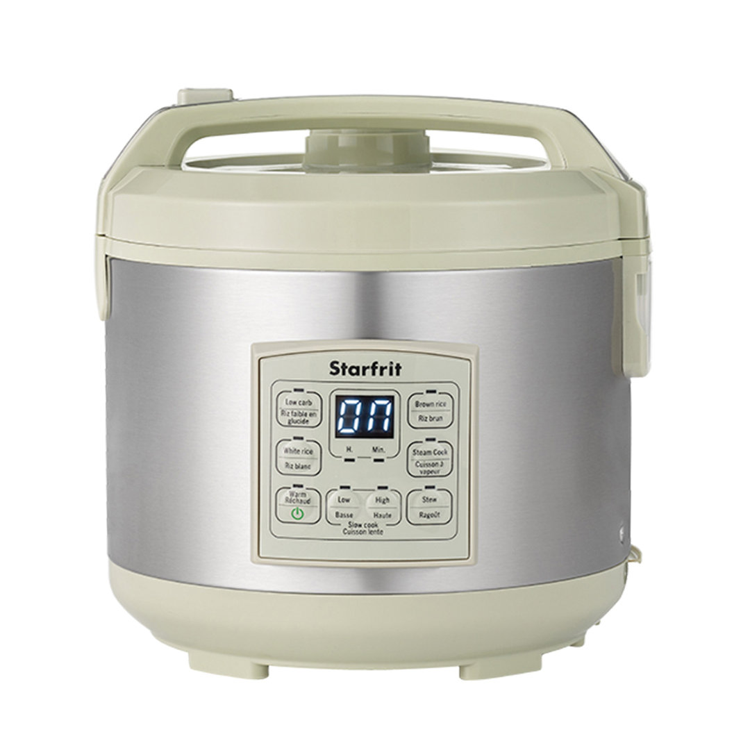 Starfrit 14-Cup 7-Preset Low-Carb Electric Rice Cooker Starfrit