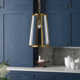 Merrin Single Light Glass Dimmable Pendant