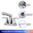 Centerset 2-handle Bathroom Faucet