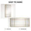 Metal Rectangle Mirror with Hooks-135447275