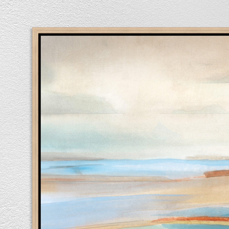 «Vista II» par D'Alessandro Léon - peinture à cadre flottant