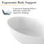 Baignoire de trempage autoportante 69 po. X 39,3 po. Avec drain