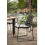 Cebu Stackable Dining Chair + Graphite Cushion