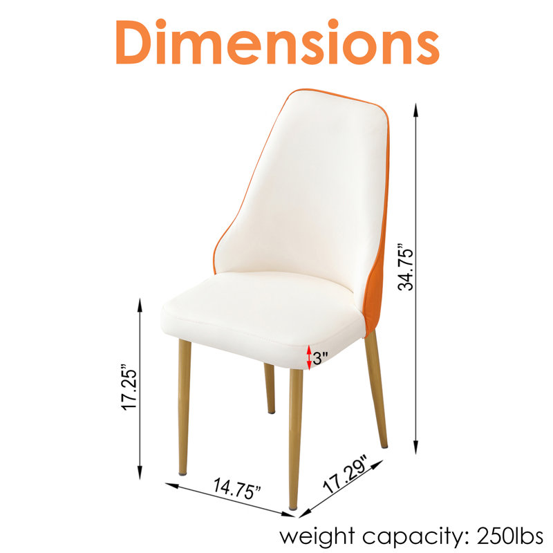 Keyontay Upholstered Back Side Chair