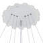 3 - Light Natural LED Dome Pendant
