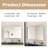 Rectangular Medicine Cabinet With Mirror-472549749