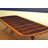 Multi-Banded Mahogany Dining Table