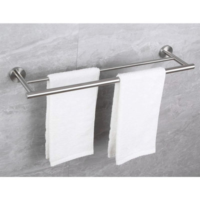 23.6'' Stainless Steel Towel Bar Wall Mounted