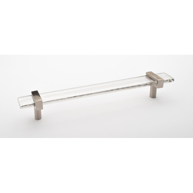 Adjustable 9" Length Bar Pull, Satin Brass/Black, 9"