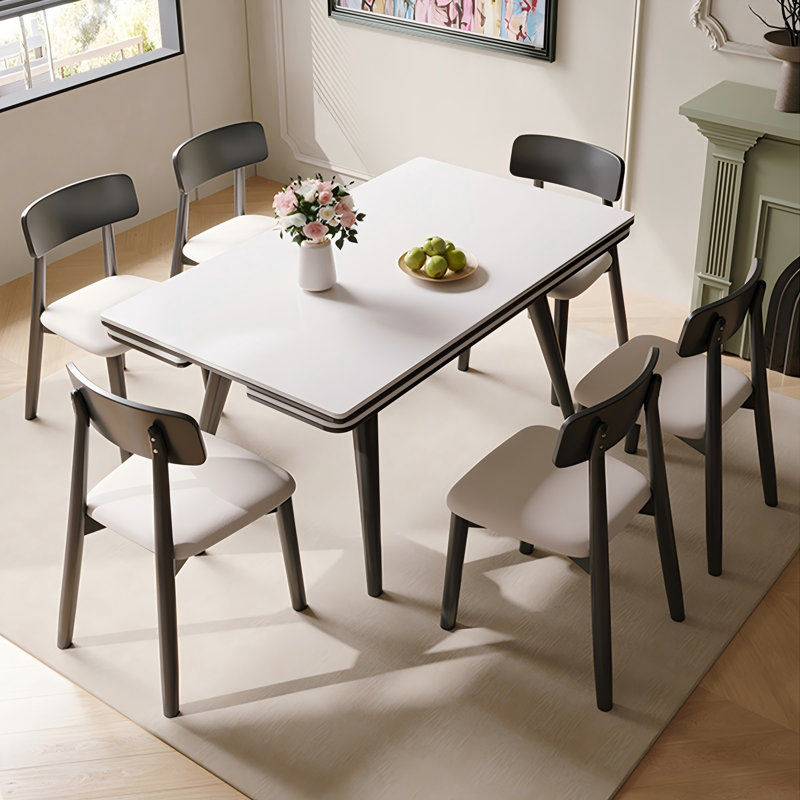 Table de salle à manger Sintered Stone, H 29,53 po x L 47,24 po x l 47,24 po