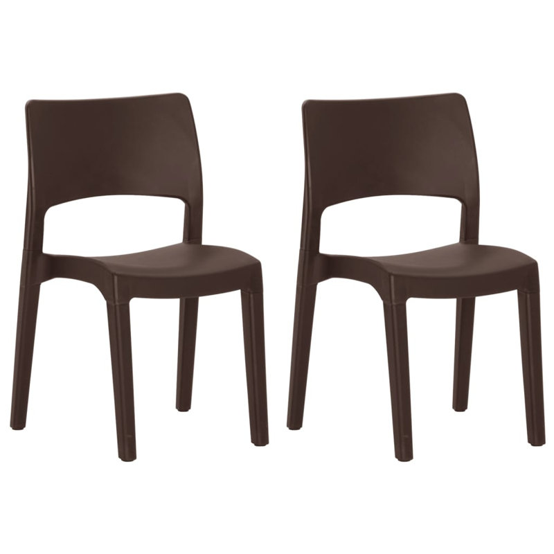 Faust Patio Dining Armchair, Brown