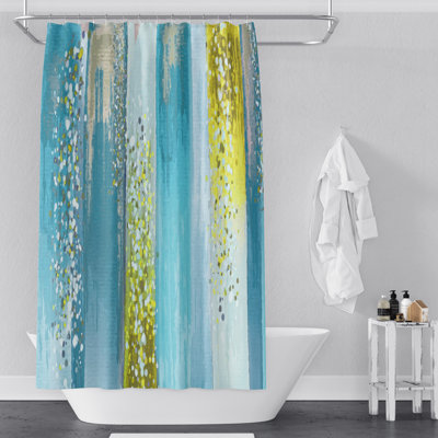 Rideau de douche simple Airyana
