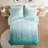 Ombre Shaggy Long Fur Comforter Mini Set