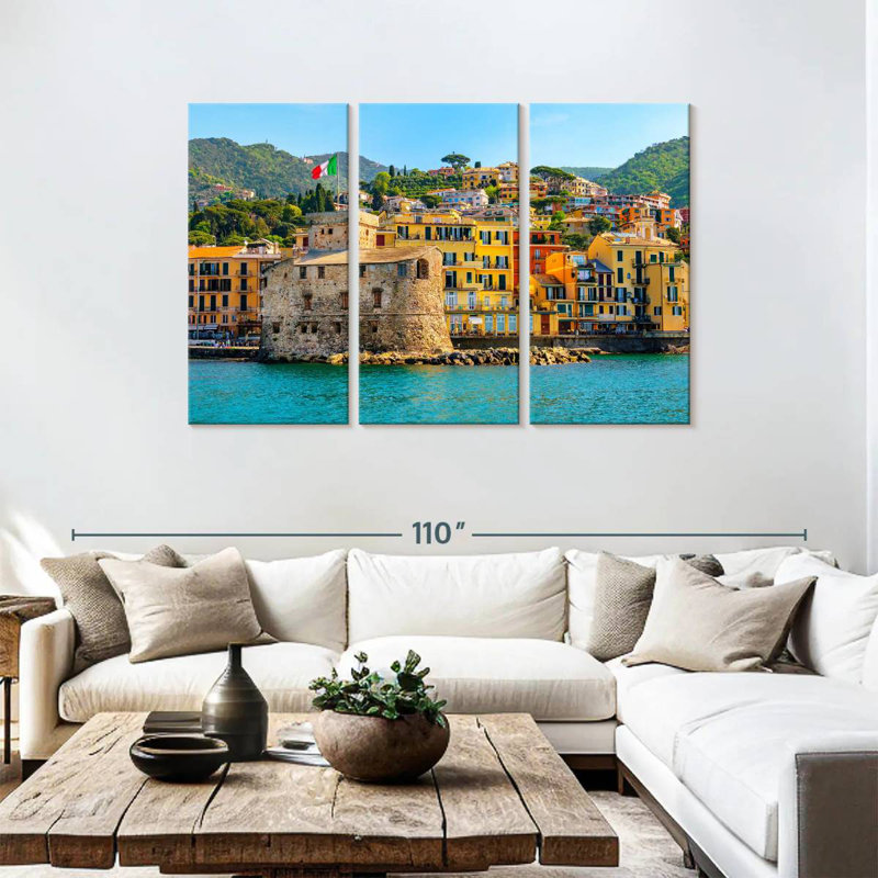 Nicci Castello Di Rapallo, H 48 po x l 74 po