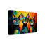 «Animals Colorful Cat 2 on Canvas» par Ray Heere, reproduction-1215627389