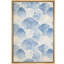 «Light Blue Leaves», reproduction d'art sur toile encadrée-106766977-106766981