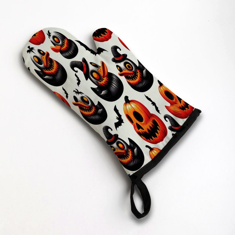 Duck Spook Oven Mitt Cotton Twill