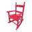 Children's Rocking Rose Red Chair- Indoor Or Outdoor -Suitable For Kids-Durable-71829698