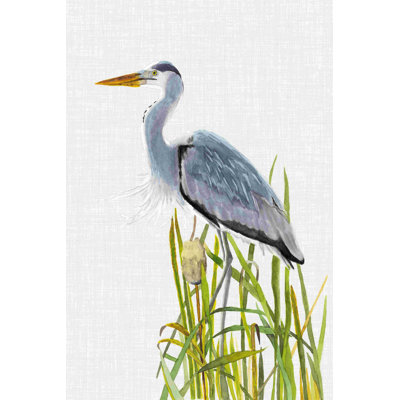 Oiseaux d'eau et quenouilles II