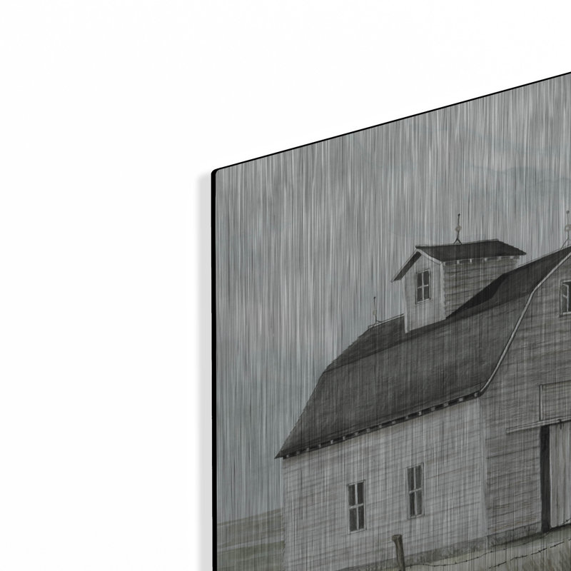 «Back Country Barn» par Cindy Jacobs, H 16 po x l 24 po