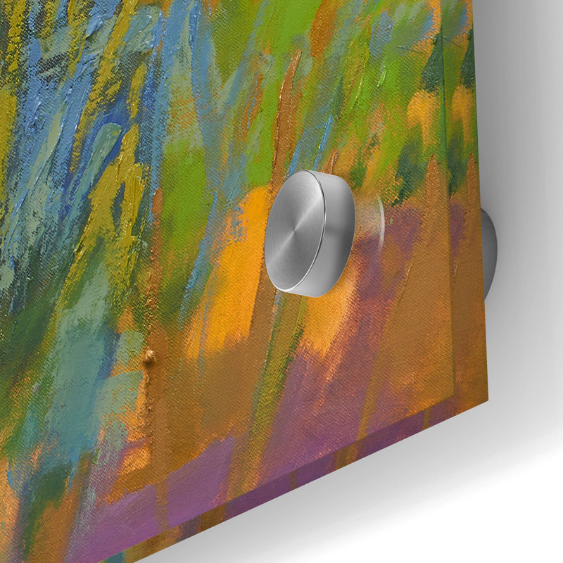 «After A Spring Rain» par Jane Schmidt, H 24 po x l 24 po
