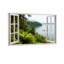 Paysage et nature, fenêtre ouverte, vue sur le lac, scène naturelle-162758591-162758588-162758579