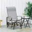 Fauteuil oscillant d'extérieur Outsunny