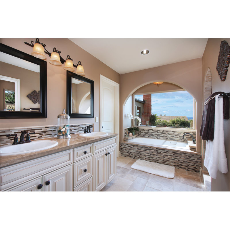 Marzana 0.75 in. x 12 in. Honed Travertine Round Tile Trim, Heritage