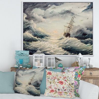 Struggle with the Elements - Peinture sur toile