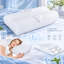 Oreiller cervical ergonomique en mousse à mémoire de forme à hauteur réglable, oreiller de soutien cervical rafraîchissant et profilé pour tous les dormeurs