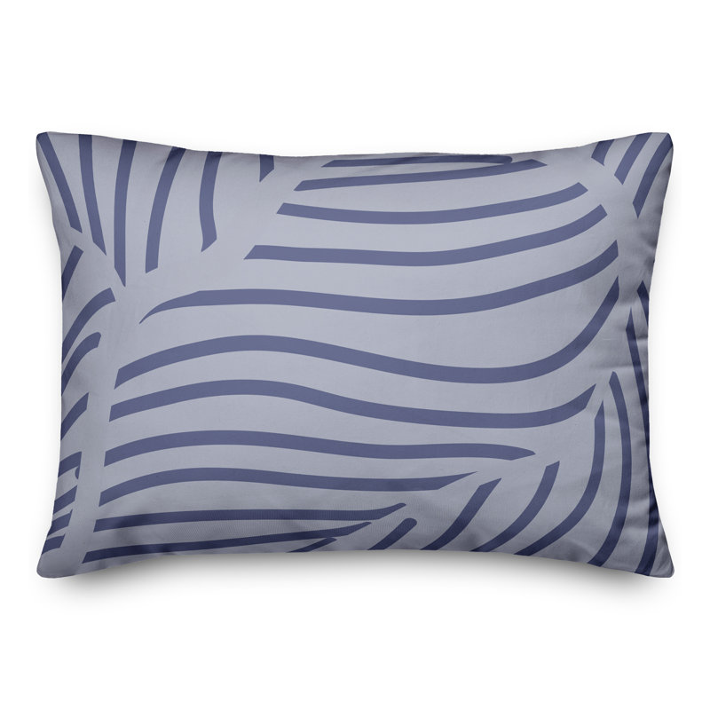 Coussin Blue Fronds