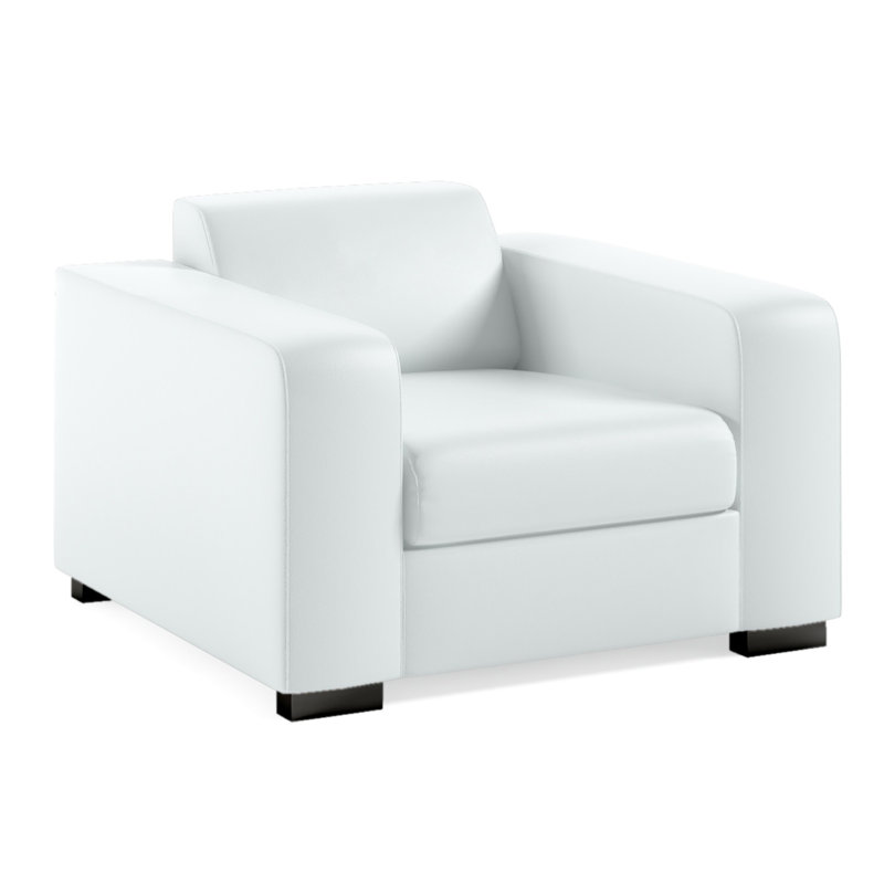 Bjoern Upholstered Armchair, White