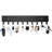Soumia Metal Wall Organizer with Key Hooks