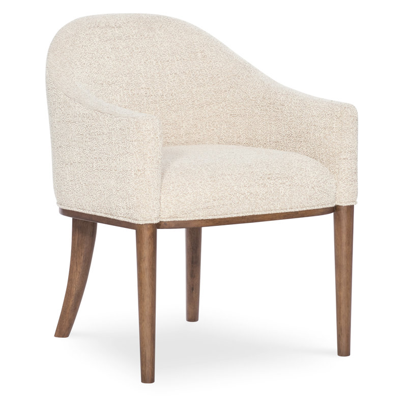 Chaise avec accoudoirs rembourrée Eleana