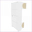 Armoire de rangement | Portes modernes en rotin, 4 armoires, 4 tiroirs, comptoir et amp; Prise de courant | Panneau de fibres à densité moyenne | L 31,5 po x P 11,8 po x H 70,9 po