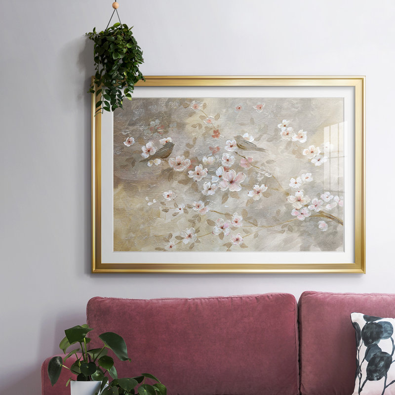 Printemps hâtif, Or, H 19 po x l 27 po x P 1,5 po
