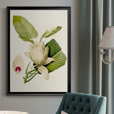 «Magnolia Flowers II», reproduction sur toile encadrée