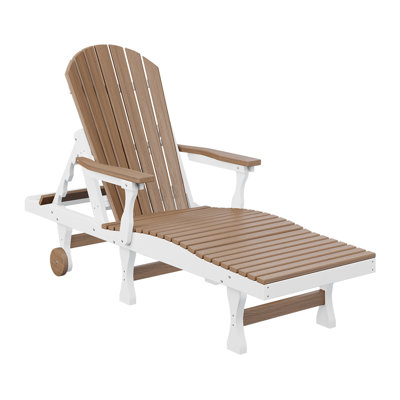 Comfo Back Outdoor Chaise Lounge