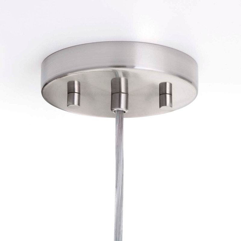Achilleas 1 - Light Single Pendant, Brushed Nickel