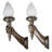 French Neoclassical 2-Piece Plug-in Armed Sconces