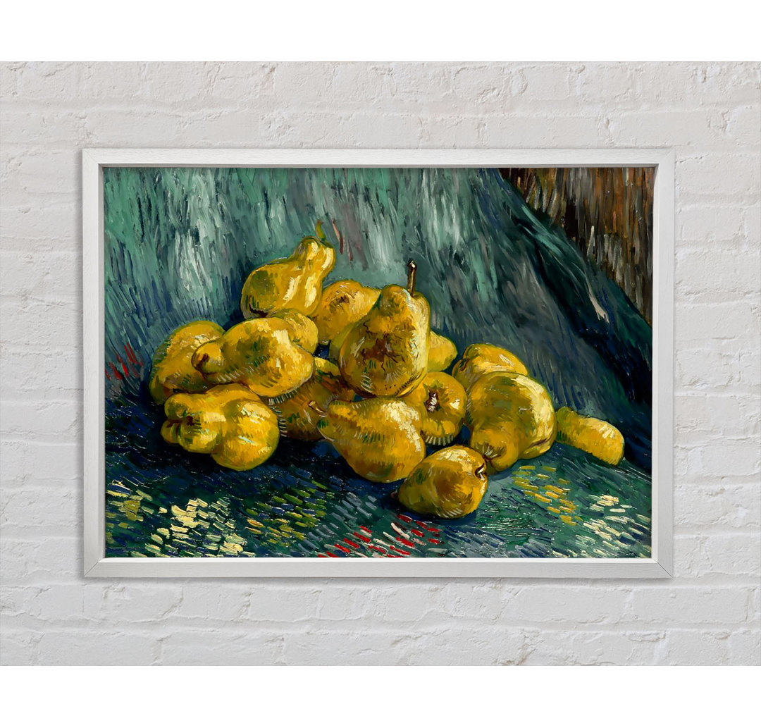 Van Gogh Stillleben mit Quitten - Druck