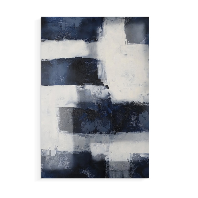 Série ABSTRACT DCCDXLII - Impression sur toile seulement - NON CADRE, H 18 po x l 12 po