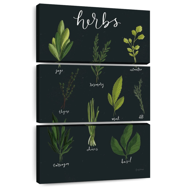 Harnek Herbs I - noir, H 74 po x l 48 po
