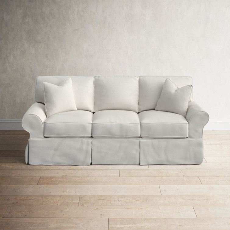 White Denim Slipcovered Sofa Design Ideas - Page 259